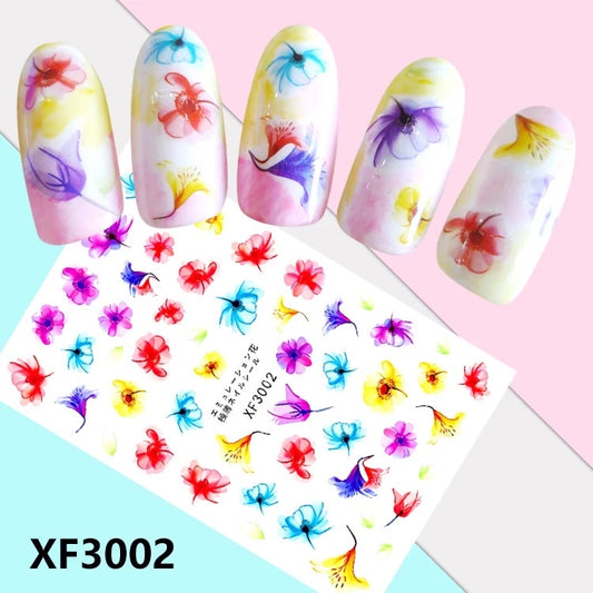 Spring Flowers XF3002 - Premier Nail Supply 