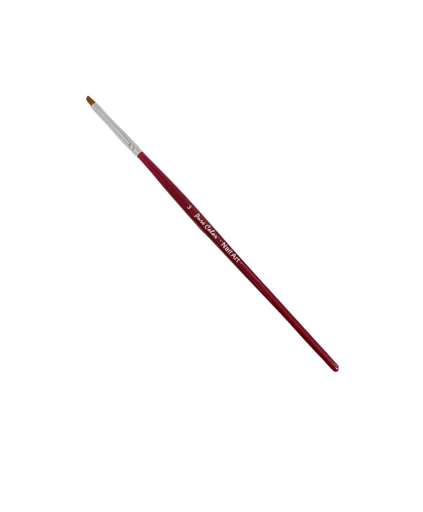 Pure Color (Angular) Red Nail Art Size 3 #47862 - Premier Nail Supply 