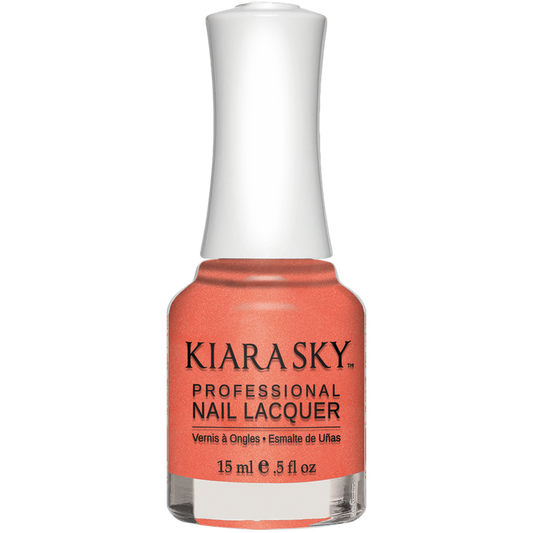 Kiara Sky Nail lacquer - Cocoa Coral 0.5 oz - #N419 - Premier Nail Supply 