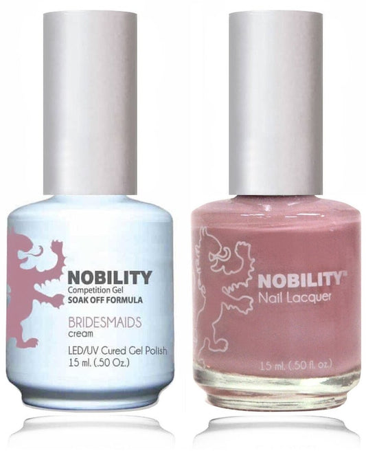 Lechat Nobility Gel Polish & Nail Lacquer - Bridesmaids 0.5oz - #NBCS064 - Premier Nail Supply 