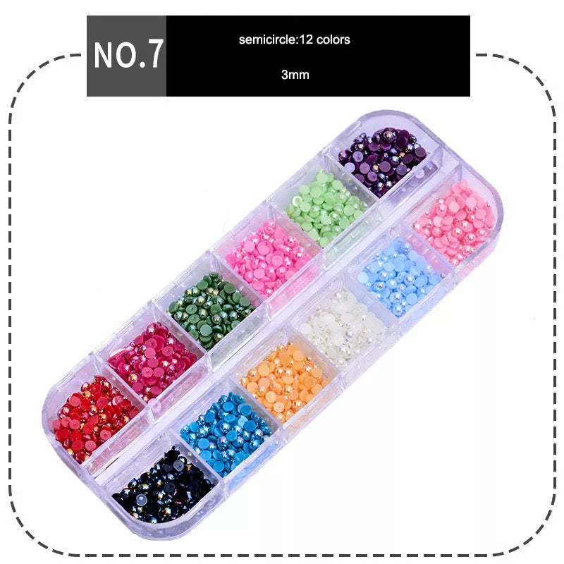 Half Peals 12Colors HP127 - Premier Nail Supply 