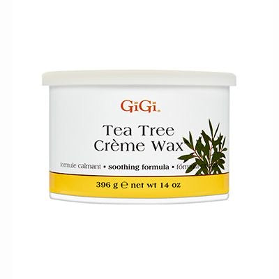GiGi - Tea Tree Creme Wax 14 oz - Premier Nail Supply 