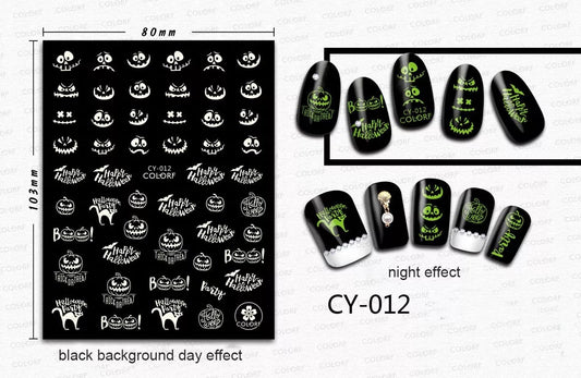 Happy Halloween -CY012 - Premier Nail Supply 