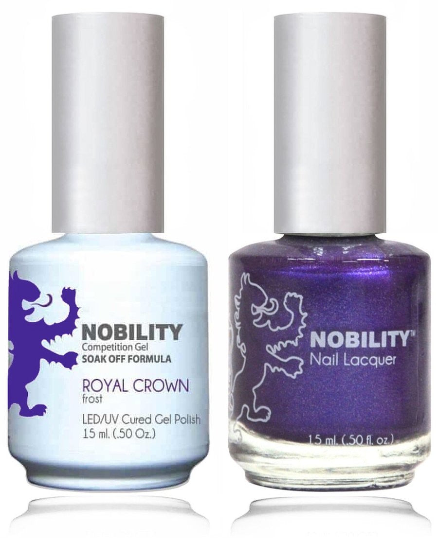 Lechat Nobility Gel Polish & Nail Lacquer - Royal Crown 0.5 oz - #NBCS045 - Premier Nail Supply 
