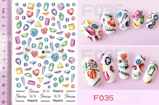 Shining Diamond F035 - Premier Nail Supply 