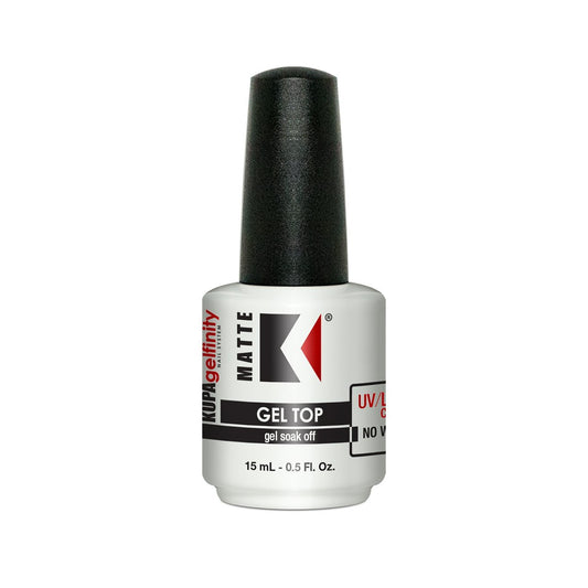 Kupa Gel Soak Off Matte Gel Top Coat 0.5 oz - Premier Nail Supply 