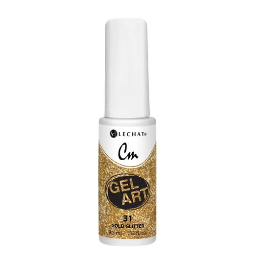 Lechat CM Gel Nail Art - Glod Glitter - #CMG31 - Premier Nail Supply 