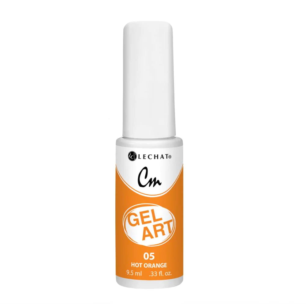 Lechat CM Gel Nail Art - Hot Orange - #CMG05 - Premier Nail Supply 