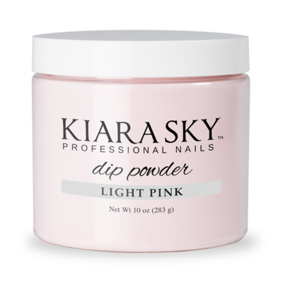 Kiara Sky - Dipping Powder - Light PINK 10 oz - Premier Nail Supply 