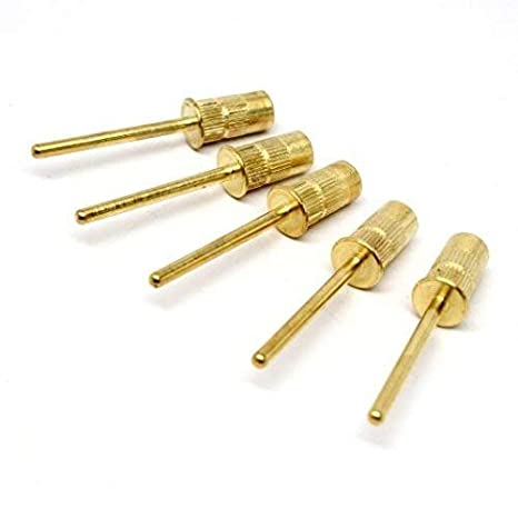 Mandrel Gold Bit for Electric Nail Drill 40 mm 3/32" 1 pieces - #98823 - Premier Nail Supply 