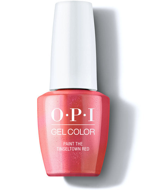 OPI Gel color Paint the Tinseltown Red 0.5 oz - # HPN06 - Premier Nail Supply 