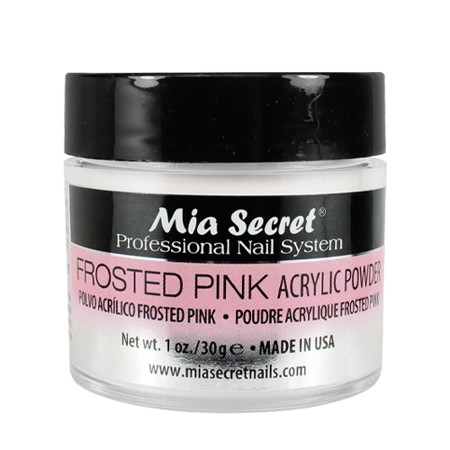 Mia Secret - Frosted Pink  Acrylic Powder 2 oz - #PL430-FP - Premier Nail Supply 