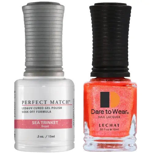 Lechat Perfect Match Gel Polish & Nail Lacquer - Sea Trinket 0.5 oz - #PMS125 - Premier Nail Supply 
