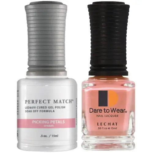 Lechat Perfect Match Gel Polish & Nail Lacquer - Picking Petals 0.5 oz - #PMS173 - Premier Nail Supply 