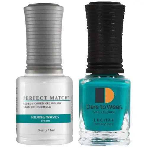 Lechat Perfect Match Gel Polish & Nail Lacquer - Riding Waves 0.5 oz - #PMS175 - Premier Nail Supply 