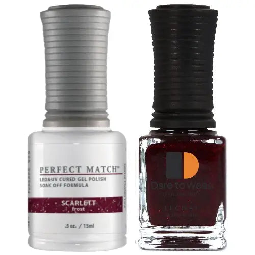 Lechat Perfect Match Gel Polish & Nail Lacquer - Scarlett 0.5 oz - #PMS192 - Premier Nail Supply 