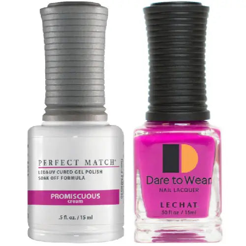 Lechat Perfect Match Gel Polish & Nail Lacquer - Promiscuous 0.5 oz - #PMS036 - Premier Nail Supply 