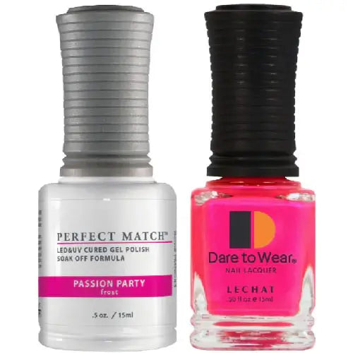 Lechat Perfect Match Gel Polish & Nail Lacquer - Passion Party  0.5 oz - #PMS043 - Premier Nail Supply 