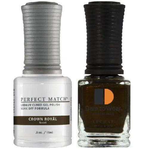 Lechat Perfect Match Gel Polish & Nail Lacquer -Crown Royal 0.5 oz - #PMS75 - Premier Nail Supply 