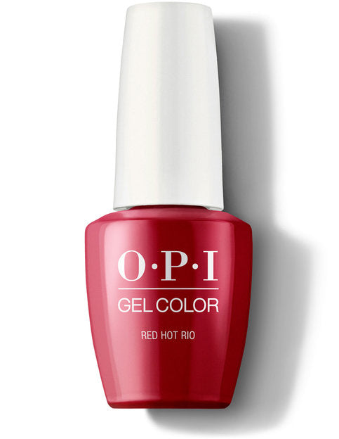OPI Gelcolor - Red Hot Rio  0.5oz - #GCA70 - Premier Nail Supply 