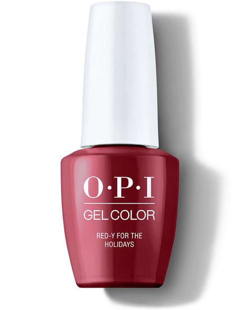 OPI Gelcolor - Red-y For the Holidays - #HPM08 - Premier Nail Supply 