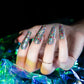 Perfect Match Glitter Gel - Solar Flare - #GG03 - Premier Nail Supply 